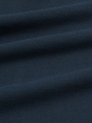 RL Premium Small Pony Pique Cotton Polo Shirt (Navy Blue)