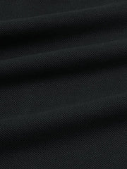 RL Premium Small Pony Pique Cotton Polo Shirt (Black)
