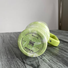 Stanly Quencher H2.0 FlowState Tie-Dye Edition Tumbler | 40 OZ (Lime Green)