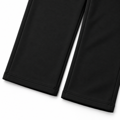 P&B LOOSE FIT COTTON TERRY TROUSER (BLACK)
