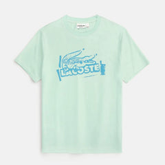 LCSTE CROC IMPORTED MEN'S T-SHIRT (SEA GREEN)