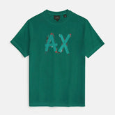 A-X IMPORTED MEN'S DESIGNER T-SHIRT (GREEN)
