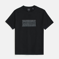 A-X IMPORTED MEN'S PATCH T-SHIRT (BLACK)