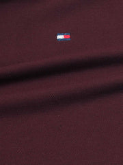 TH Premium Collar Tipping Polo Shirt (Maroon)