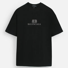 BALNCIAGA IMPORTED OVERSIZED T SHIRT (BLACK)