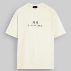 BALNCIAGA IMPORTED OVERSIZED T SHIRT (STONE)