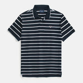 G-A-N-T IMPORTED MEN'S STRIPPER POLO SHIRT (NAVY BLUE)