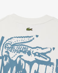 LCSTE PREMIUM COTTON FLEECE GRAPHIC PRINT SWEATSHIRT (WHITE)