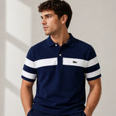LCSTE TWIN STRIPE POLO SHIRT (NAVY BLUE)