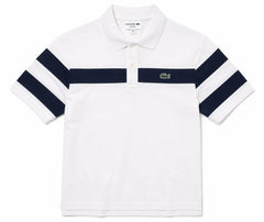 LCSTE TWIN STRIPE POLO SHIRT (WHITE)