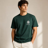 RL RELAXED FIT COTTON JERSEY GRAPHIC T-SHIRT (GREEN)
