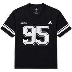 ADDAS ACTIVE WEAR V NECK OVERSIZED 95 T-SHIRT (BLACK)