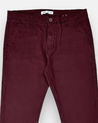 Z.A.R.A Premium Cotton Chino (Mehroon)