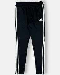 Addas Imported Polyester Fleece Trouser (Black)