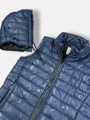 Z.A.R.A Premium Camouflage Puffer Hood Jacket (Navy Blue)