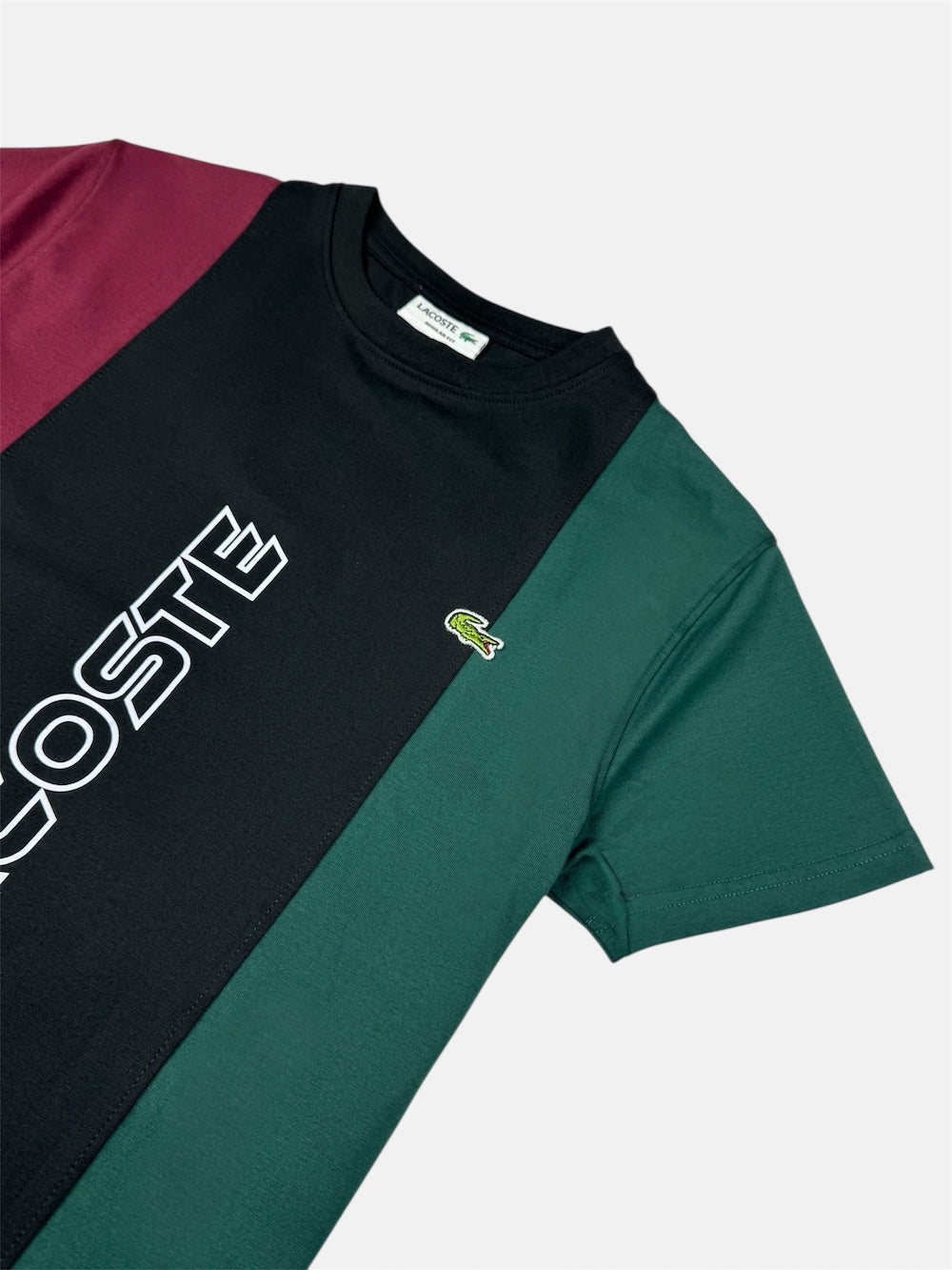 LCSTE PREMIUM PANELED COTTON T-SHIRT (BLACK)