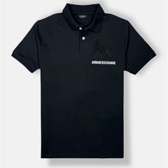 A-X PREMIUM POLO SHIRT (BLACK)