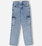 P&B Premium Loose Fit Trouser (Medium Blue)