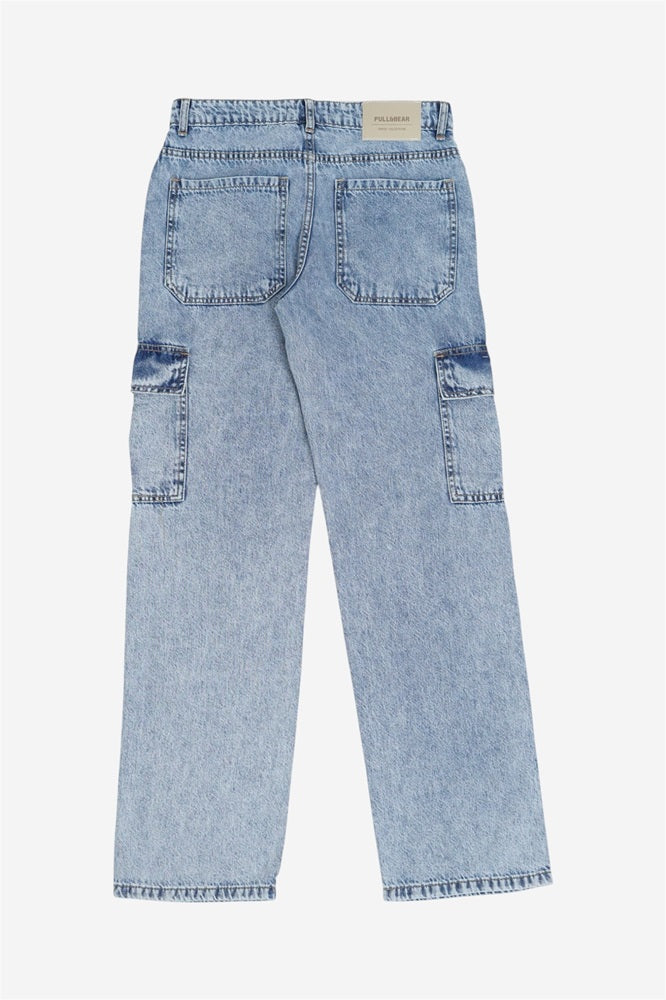 P&B Premium Loose Fit Trouser (Medium Blue)