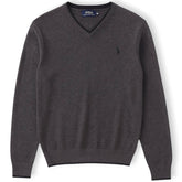 RL Premium F/S Knitted Sweater (Charcoal Grey)