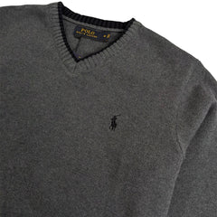 RL Premium F/S Knitted Sweater (Charcoal Grey)