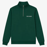 TH Hlfgr Premium Cotton Fleece Zip-up (Green)