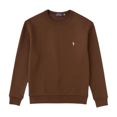 RL PREMIUM S/P COTTON FLEECE SWEARTSHIRT (CHOCLATE BROWN)