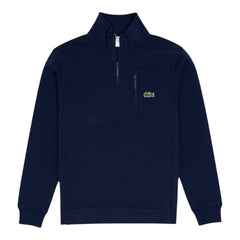 LCSTE PREMIUM COTTON FLEECE FRONT POCKET ZIP MOCKNECK (NAVY BLUE)
