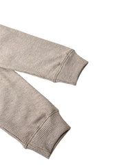 RL PREMIUM S/P COTTON THERMAL ZIP-UP MOCK NECK LIGHT BEIGE (SLIM FIT)