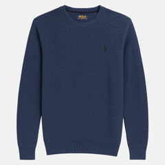RL Premium V Knit Sweater (Blue)