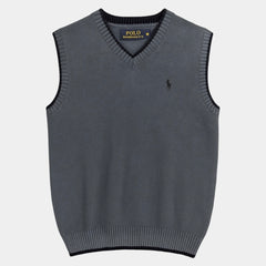 RL Premium S/L Knitted Sweater (Grey)