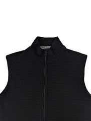 Z.A.R.A PREMIUM SELF TEXTURED GILLET (BLACK)