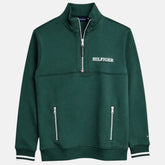 TH HILFIGER PREMIUM MONO TYPE ZIP UP (GREEN)