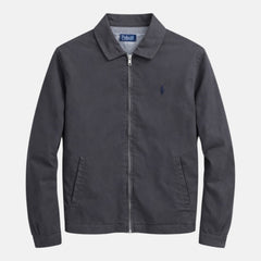 RL PREMIUM COTTON TWILL JACKET (GREY)