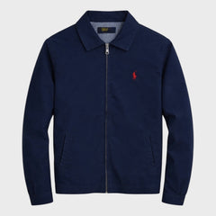 RL PREMIUM COTTON TWILL JACKET (NAVY BLUE)