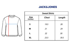 JCK & JONE Premium Cotton Sweatshirt (Mustard&Black)