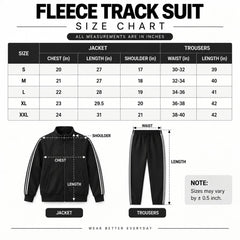 Ad12 Imported polyester Fleece Aro-Mesh Tracksuit (Grey)