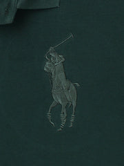 RL12 Premium Big Pony Self Emb Polo shirt (Green)