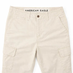 AE SIX POCKET REGULAR FIT CARGO TROUSER (OFF-WHITE)