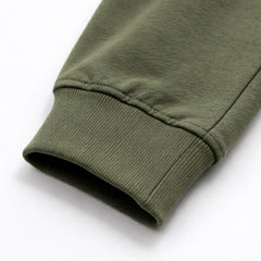 LCSTE Cotton Mesh Jogger Trouser (Olive Green)