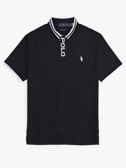 RL Premium Placket Polo Shirt (Black)