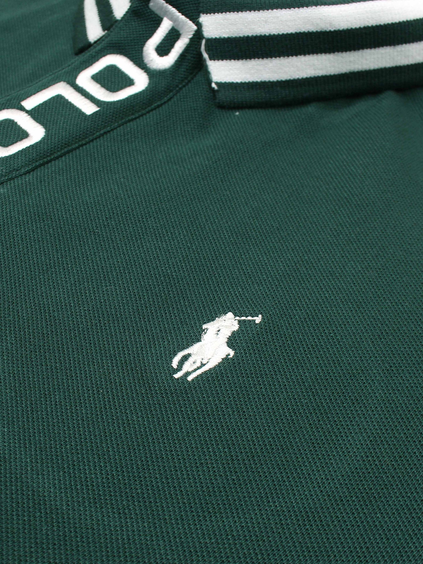 RL Premium Placket Polo Shirt (Green)