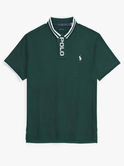 RL Premium Placket Polo Shirt (Green)