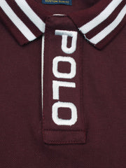 RL Premium Placket Polo Shirt (Maroon)