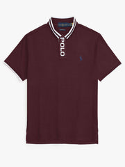 RL Premium Placket Polo Shirt (Maroon)