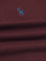 RL Premium Placket Polo Shirt (Maroon)