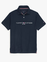 Tommy Premium Self Emb Polo Shirt (Navy Blue)