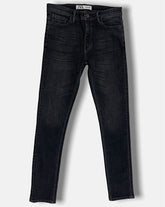 Z.A.R.A Slim Fit Denim Jeans Charcoal Black