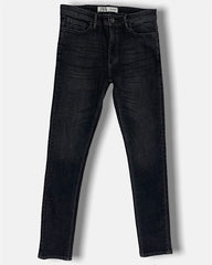 Z.A.R.A Slim Fit Denim Jeans Charcoal Black