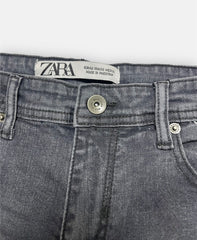 Z.A.R.A Slim Fit Denim Jeans Stone Wash